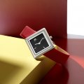 Danish Design horloge rood