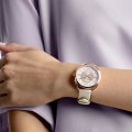 Horloge met kristallen wijzerplaat Lente/Zomer collectie Swarovski